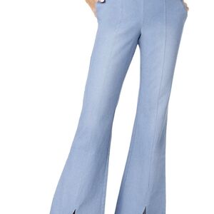 Light Blue Flared Pants